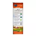 Garden of Life MyKind Organics B-12 Organic Spray Raspberry 58 ml วิตามินบี 12 แบบสเปรย์ รสราสป์เบอร์รี่