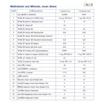 Multi Vitamin and Multi Minerals Inuvic x 3 bottles of 24 types of vitamins and minerals, Inuvic Multi, Vitamin and Multimineral