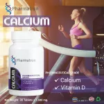 Calcium carbonate mixed vitamin D 3 bottles. Calcium plus vitamin dparmatron contains 30 tablets.
