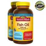 พร้อมส่งNature Made,Fish Oil ,น้ำมันปลา ,1200 mg ,200 Softgels