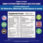 Vitamins for men ready to deliver !!! Simply Potent Men's Multi Vitamin, 60 Capsules No.703