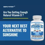 3 vitamin D natural grade formula !!! Simply Potent Vitamin D3 K2 MK7, 90 Chewable Tablets, No.711