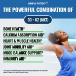 3 vitamin D natural grade formula !!! Simply Potent Vitamin D3 K2 MK7, 90 Chewable Tablets, No.711