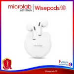 Microlab model WISEPODS 10 Bluetooth 5.0 Good quality wireless Bluetooth headphones, 3 months Thai center warranty