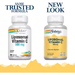 Solaray Liposomal Vitamin C 500 mg 100 VegCaps วิตามินซี ไลโปโซมอล 100 เวจจี้แคปซูล