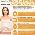 Herbs to reduce yeast candida support 90 Veg Capsules NOW FOODS® PAU D'Igano Oil, Black Walnut & Caprylic Acid