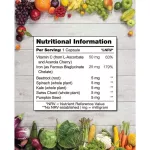 Iron with Vitamin C 90 Vegetarian Capsules Naturelo®