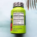 Iron with Vitamin C 90 Vegetarian Capsules Naturelo®