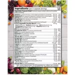 วิตามินรวม สำหรับวัยรุ่น 12-18 ปี ภูมิคุ้มกัน Whole Food Multivitamin for Teens 60 Vegetarian Capsules Naturelo®