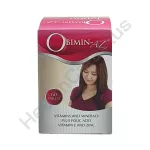 Obimin-AZ โอบิมิน-เอแซด วิตามินรวม ผสมเกลือแร่ ยาบำรุงร่างกายสตรี 60 เม็ด