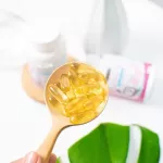 Tusu is full. Cold coconut oil. Lose weight Rida Coconut Oil Coconut Oil. Mixed Japanese collagen - 1 jar vitamin 60 capsules