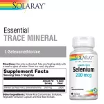 Solaray Selenium 200 MCG 90 Vegcaps Selenium Heart Nourish 200 micrograms 90 Weigi Capsule