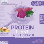 Protein Plants โปรตีน แพลนท์ รสมันเทศ สีม่วง จากพืช 3 ชนิด ออแกร์นิค โปรตีนจากข้าว ถั่วลันเตา มันฝรั่ง ปรุงสำเร็จชนิดผง 1 กล่อง 7 ซอง 350 กรัม