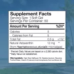 Nutrex Hawaii BioAstin Hawaiian Astaxanthin 12 mg 50 SoftGel  สาหร่ายแดงไบโอแอสติน 12 มิลลิกรัม 50 ซอฟเจล