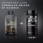 Platinum Essential Series, Platinum 100% Caffeine 220 MG 125 Tablets Muscletech®