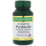 Probiotics, Lactobacilus, Acidophilus Probiotic 120 Tablets Nature's Bounty® 100 Million Organisms