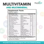 Multi Vitamin and Multi Minerals x 1 ขวด Pharmatech วิตามินรวม และ แร่ธาตุรวม มัลติวิตามิน แอนด์ มัลติมิเนอรัล ฟาร์มาเทค