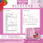 Protein Plants สูตร 1 โปรตีนแพลนท์ 10 รสชาติ  โปรตีนจากพืช ออแกร์นิค โปรตีนจากข้าว ถั่วลันเตา มันฝรั่ง ปรุงสำเร็จชนิดผง จำนวน 1 กล่อง บรรจุ 7 ซอง