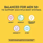 วิตามินรวม สำหรับผู้ชาย วัย 50 ปีขึ้นไป Alive! Men's 50+ Complete Multivitamin 50 Tablets Nature's Way®