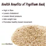 Whole Psyllium Husks 680 G Now Foods® Kosher, no sugar, no fat, reducing constipation