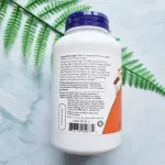 ไฟเบอร์ไซเลี่ยมฮัสก์ Psyllium Husk 700 mg 180 Capsules Now Foods® เทียนเกล็ดหอย ไม่มีน้ำตาลไม่มีไขมัน ธรรมชาติ 100%