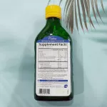 น้ำมันตับปลา จากนอร์เวย์ Wild Norwegian Cod Liver Oil, Natural Lemon Flavor 1,100 mg 250 mL Carlson Labs® Freshness & Potency Purity Guaranteed