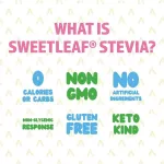 Sweet substance instead of sugar, Sweet Drops Stevia Sweetener 60 ml Sweetleaf®