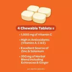 วิตามินซี แบบเม็ดเคี้ยว Original Immune Support Supplement Very Berry Or Citrus 116 Chewable Tablets AirBorne®