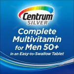 เซนทรัม วิตามินและแร่ธาตุรวมสำหรับผู้ชายวัย 50 ขึ้นไป Silver Men 50+ Multivitamin / Multimineral 250 Tablets Centrum®