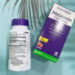 Sleep Aids Calm Sleep 6 mg, Fast Dissolve, Strawberry Flavor 60 Tablets Natrol®, fast sleep, deep sleep.