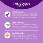 Blackberry vitamins Sleep 3MG BlackBerry Zen Flavors 50 or 60 Gummies Olly®. Quick sleep. Sleep well.