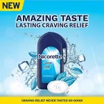 Stop Smoking Aid Lozenge Coated Ice Mint 2 mg 20 /Or 80 LOZENGES NICORETTE® Ice-Mint Nicore