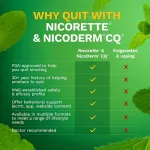 Nichet Mint, Mini LozENGE MINT 4 MG 20 Or 81 Lozenge Nicorette® Stop Smoking Aid Smoking Cessation Product