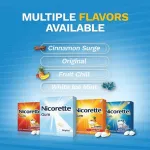 นิโคเร็ทท์ หมากฝรั่ง Gum 4 mg 110 or 170 Pieces, Original Nicorette® Stop Smoking Aid นิโคเรท