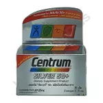 Centrum Silver 50+ เซนทรัม ซิลเวอร์ 50+ ผลิตภัณฑ์เสริมอาหาร 30 เม็ด