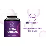 MSM nourishes bones, joints and msm 1,000 mg 120 Vegan Capsules MRM®
