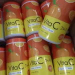 Vita C Daily วิตามิน ซี 1000 เม็ด/กระปุก Vitamin C วิตามินซี วิตามินซีแบบอม 1000เม็ด Vit-C Vit C วิตซีแบบอม ไม่มีน้ำตาล ไม่ทำให้ฟันผุ ลูกอมวิตามินซี