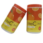 Vita C Daily วิตามิน ซี 1000 เม็ด/กระปุก Vitamin C วิตามินซี วิตามินซีแบบอม 1000เม็ด Vit-C Vit C วิตซีแบบอม ไม่มีน้ำตาล ไม่ทำให้ฟันผุ ลูกอมวิตามินซี