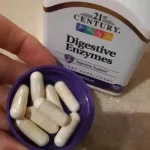 6 digestive enzymes, Digesttive Enzymes 60, 21st Century® capsule
