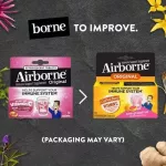 Vitamin C Blast of Vitamin C, Pink Grapefruit 10 Effervescent Tablets AirBorne® Plus 13 Vitamins and Minerals