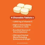 วิตามินซี แบบเม็ดเคี้ยว Blast of Vitamin C Citrus 64 or 96 Chewable Tablets AirBorne®