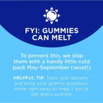 วิตามิน นอนหลับ สำหรับเด็ก แบบเม็ดเคี้ยว Kids Sleep 0.5 mg, Razzzberry Flavor 50 or 60 Gummies OLLY® หลับเร็ว หลับลึก หลับสบาย