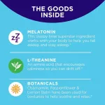 วิตามิน นอนหลับ แบบเม็ดเคี้ยว Extra Strength Sleep 5 mg, Blackberry Zen Flavor 60 Gummies OLLY® หลับเร็ว หลับลึก หลับสบาย