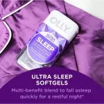 Ultra Strength Sleep 10MG 60 Softgels Olly®, fast sleep, deep sleep