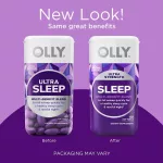 Ultra Strength Sleep 10MG 60 Softgels Olly®, fast sleep, deep sleep