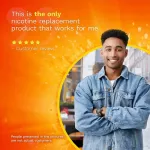 Nicore Gum Coated for Bold Flavor 4 mg 160 or 180 Pieces, Fruit Chill Nicorette® Fruit flavor