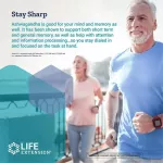 Indian Ginseng Optimized Ashwagandha 60 Vegetarian Capsules Life Extension®