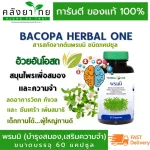 Set คู่ X2  Herbal One อ้วยอัน พรมมิ Bacopa เสริมความจำ ป้องกันอัลไซเมอร์ 60 แคปซูล