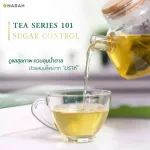 Narah Tea Series 101 Sugar Control, 1 box of herbal tea, 10 packs of 10 sachets