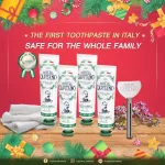 The first toothpaste of Italy Safe, no dangerous substances, Pasta Delca Petano 1905, Natural Herbes